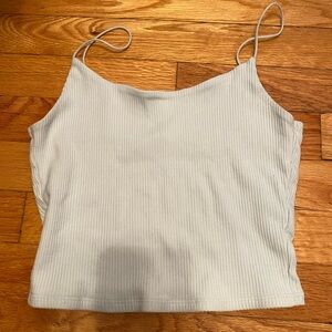 Garage Light Blue Spaghetti Strap Tank Top